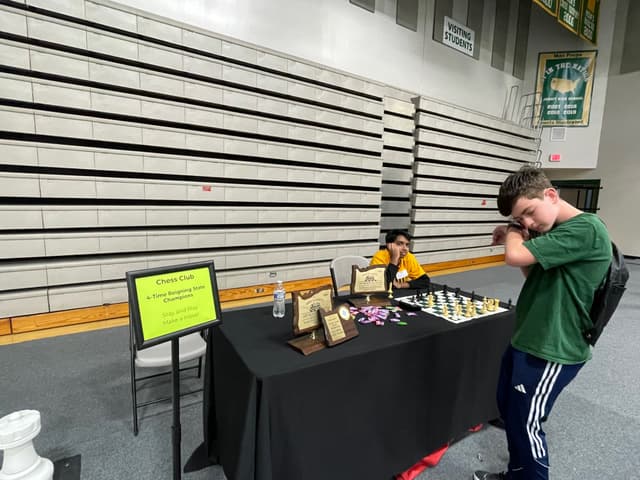 Hosting Jesuit Chess Club